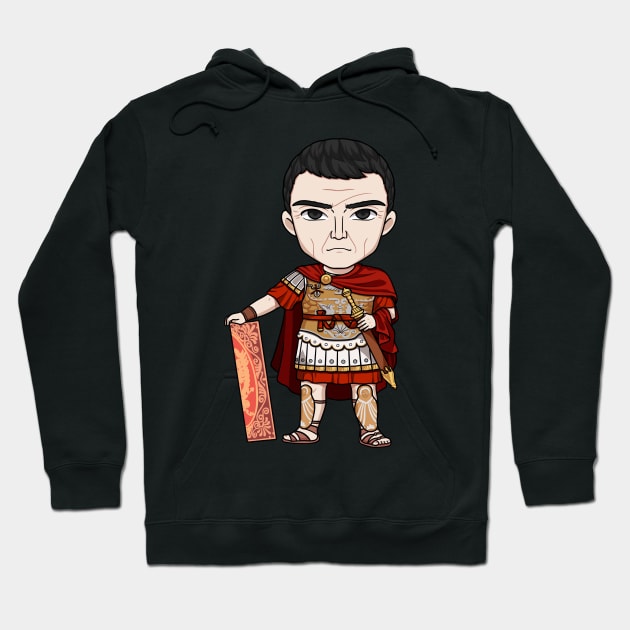 The Wealth of Rome: A Lavish Design Paying Tribute to Marcus Licinius Crassus, Rome's Wealthiest Man Hoodie by Holymayo Tee